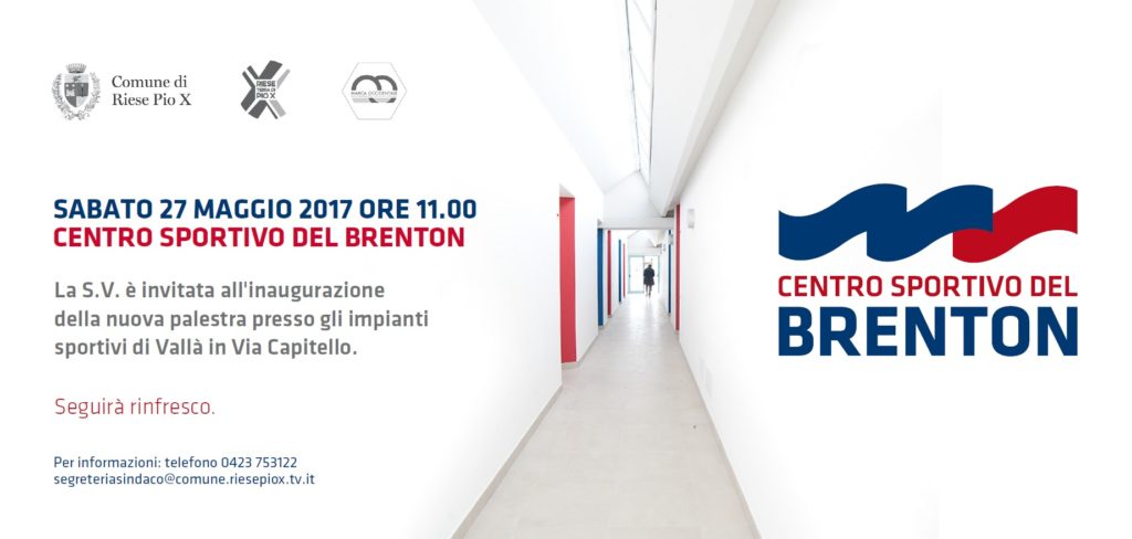 Inaugurazione Centro Sportivo Brenton